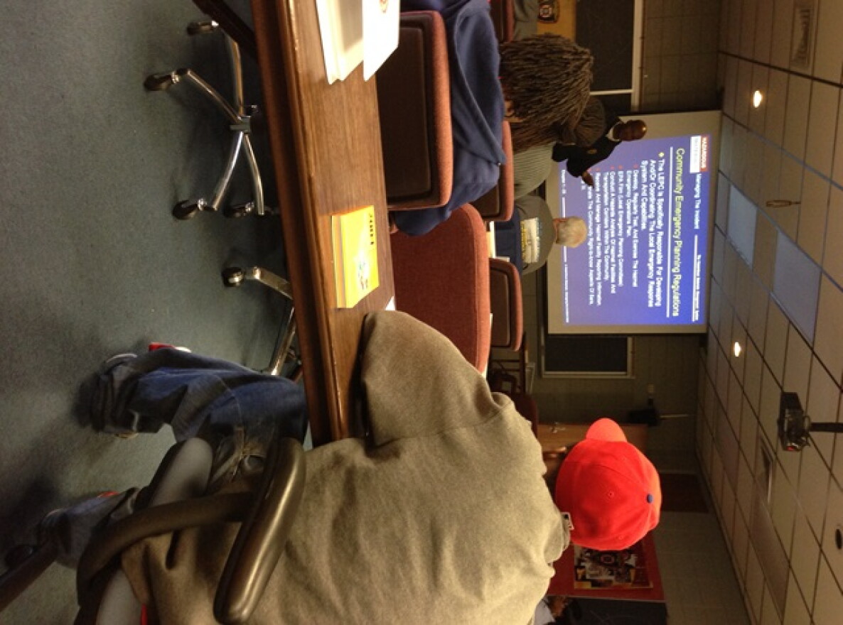 The U.S. Environmental Protection Agency's job training program got underway Monday at the Shreveport Fire and Police Academy. The program includes 125 hours of instruction.
